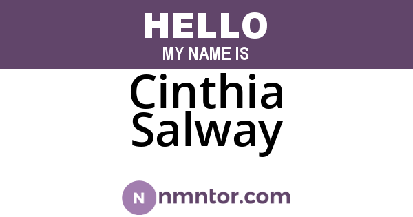 Cinthia Salway