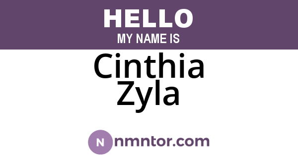 Cinthia Zyla