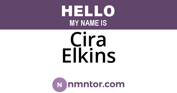 Cira Elkins