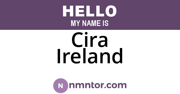 Cira Ireland