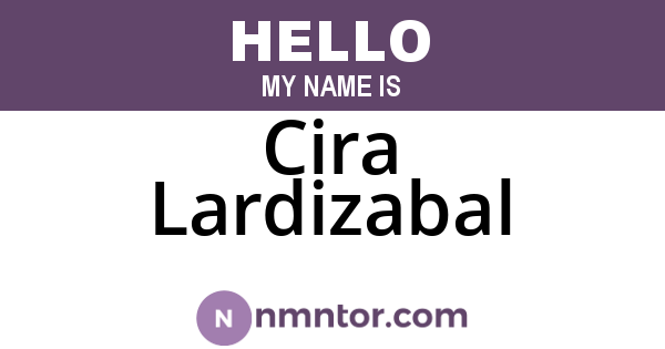 Cira Lardizabal