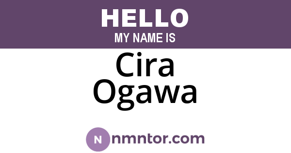 Cira Ogawa