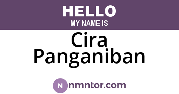 Cira Panganiban