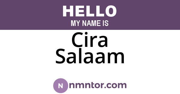 Cira Salaam