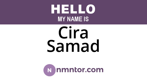 Cira Samad