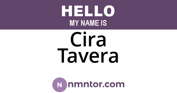 Cira Tavera