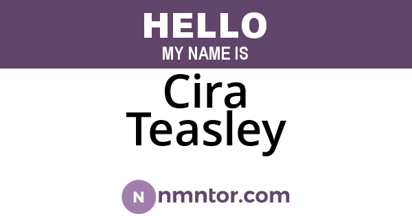 Cira Teasley