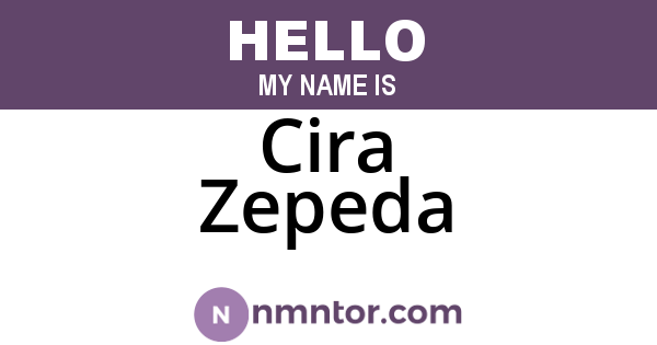 Cira Zepeda