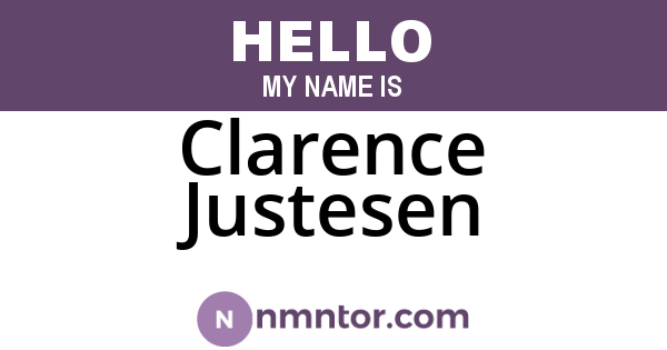Clarence Justesen