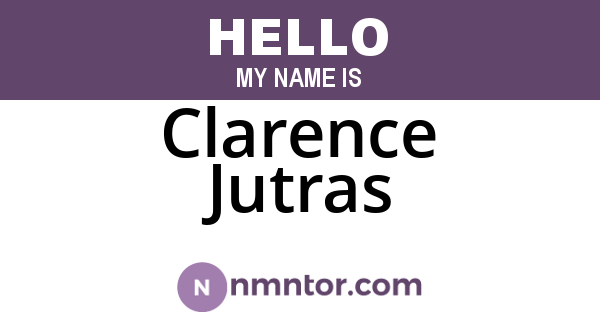 Clarence Jutras