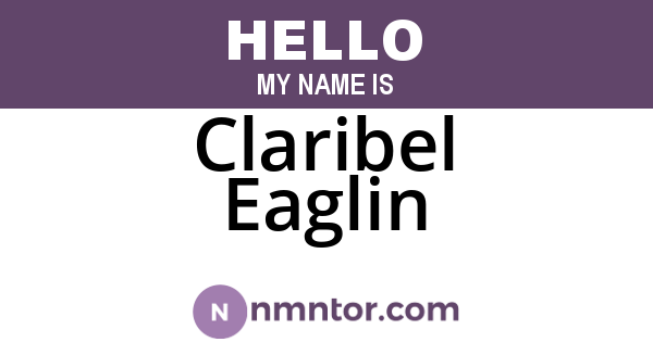 Claribel Eaglin