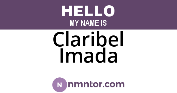 Claribel Imada