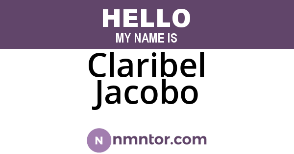 Claribel Jacobo