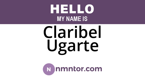 Claribel Ugarte