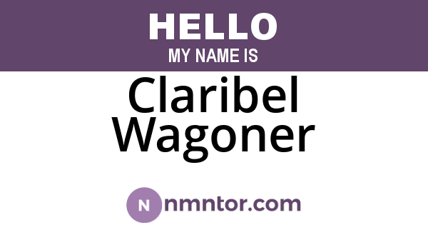 Claribel Wagoner