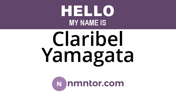 Claribel Yamagata