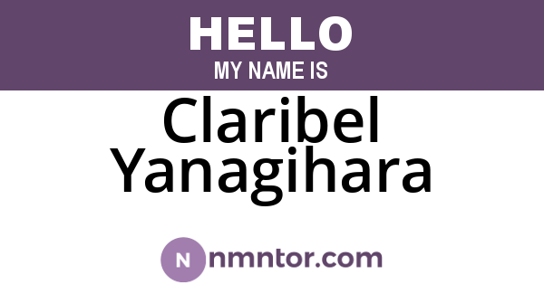 Claribel Yanagihara