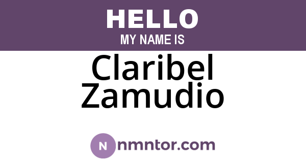 Claribel Zamudio