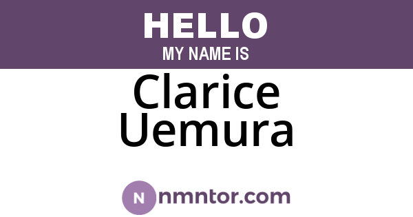 Clarice Uemura