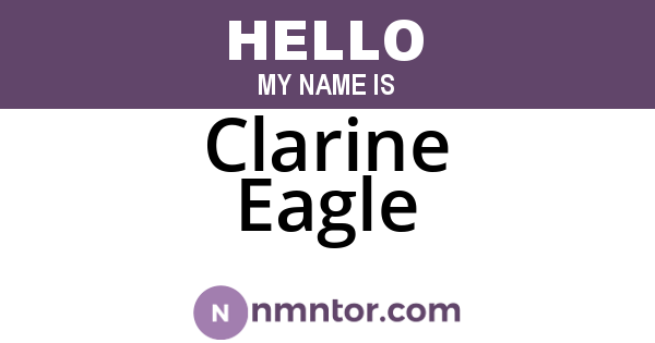 Clarine Eagle