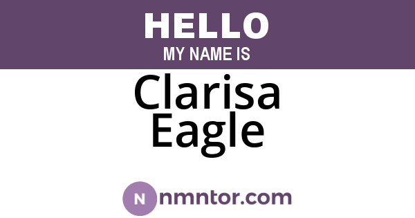Clarisa Eagle
