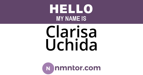 Clarisa Uchida