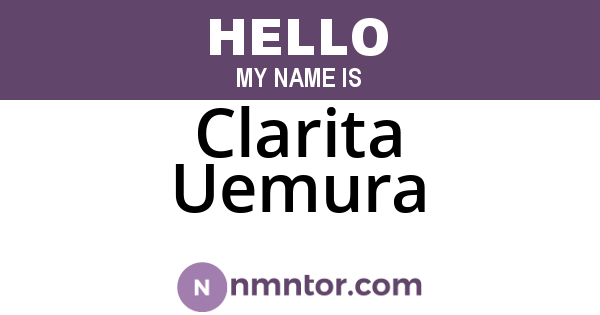 Clarita Uemura