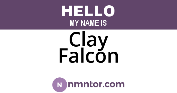 Clay Falcon