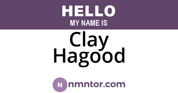 Clay Hagood