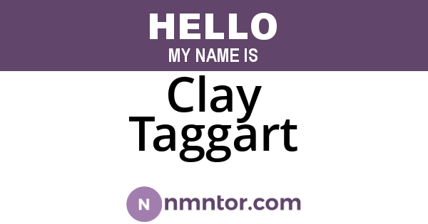 Clay Taggart