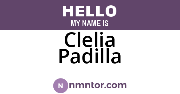 Clelia Padilla