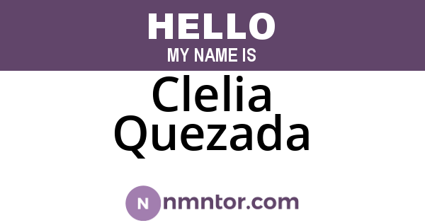 Clelia Quezada