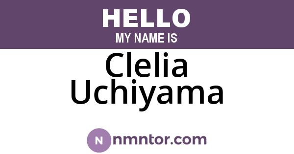 Clelia Uchiyama
