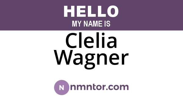 Clelia Wagner