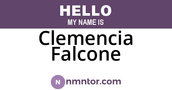 Clemencia Falcone