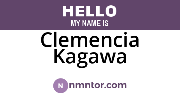Clemencia Kagawa