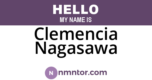 Clemencia Nagasawa