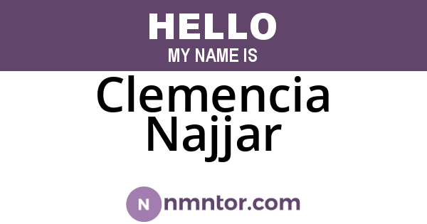 Clemencia Najjar