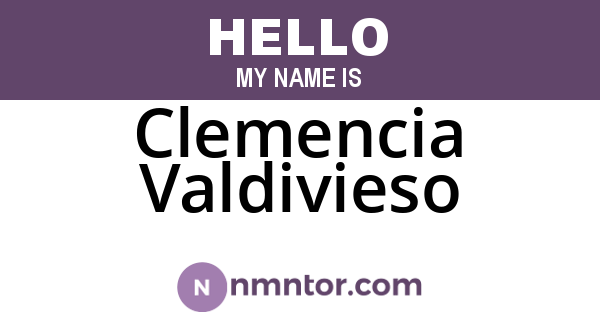 Clemencia Valdivieso