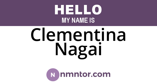 Clementina Nagai