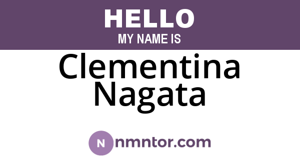 Clementina Nagata