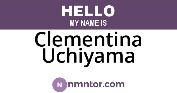 Clementina Uchiyama