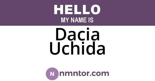 Dacia Uchida