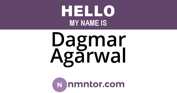Dagmar Agarwal