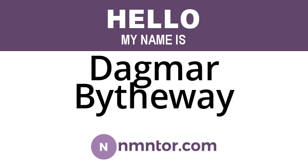 Dagmar Bytheway
