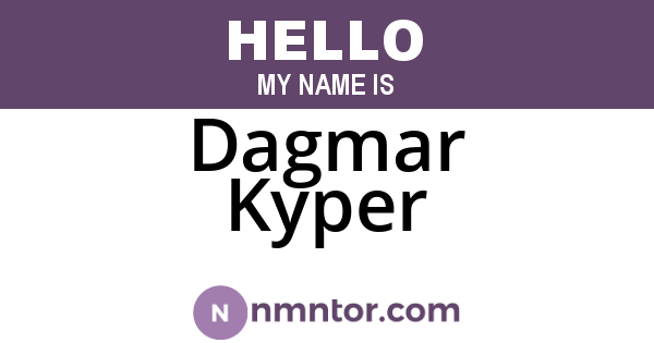 Dagmar Kyper