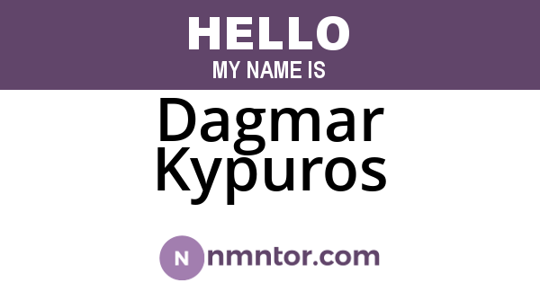Dagmar Kypuros