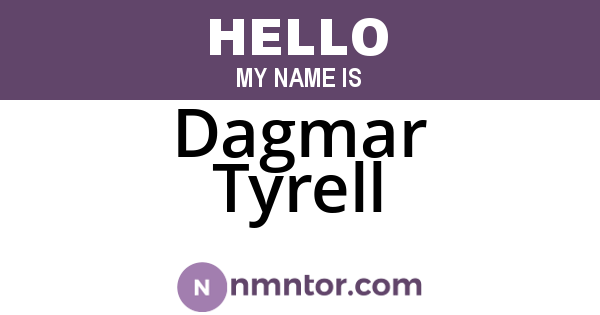Dagmar Tyrell