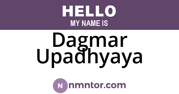 Dagmar Upadhyaya