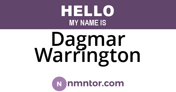 Dagmar Warrington